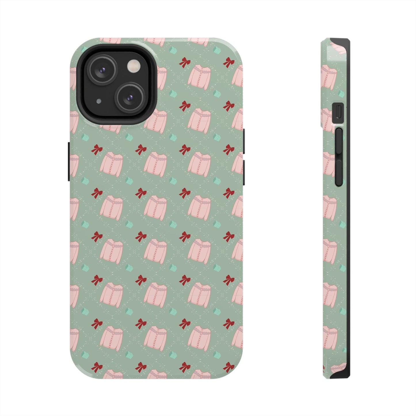 Tis The Sweater Season Green Tough Phone Case