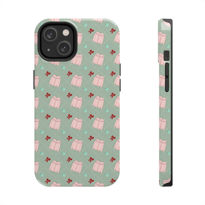 Tis The Sweater Season Green Tough Phone Case