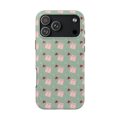 Tis The Sweater Season Green Tough Phone Case