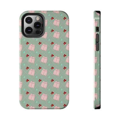 Tis The Sweater Season Green Tough Phone Case