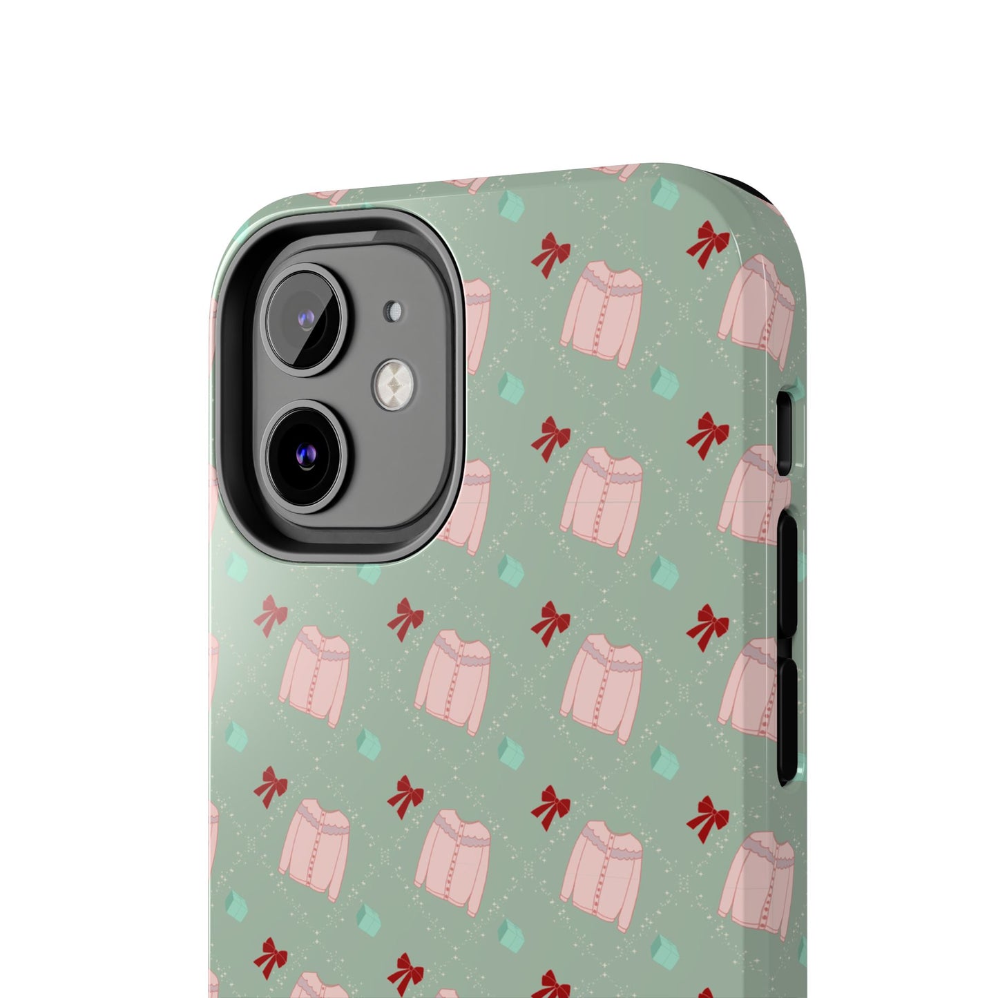 Tis The Sweater Season Green Tough Phone Case