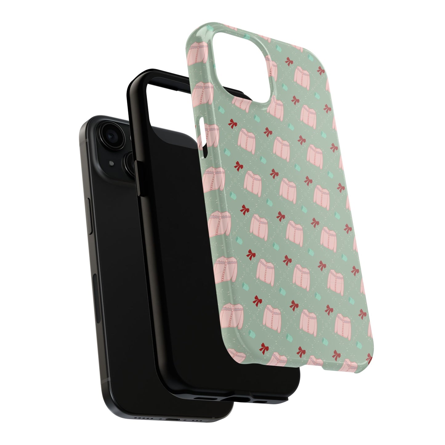 Tis The Sweater Season Green Tough Phone Case