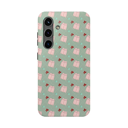 Tis The Sweater Season Green Tough Phone Case