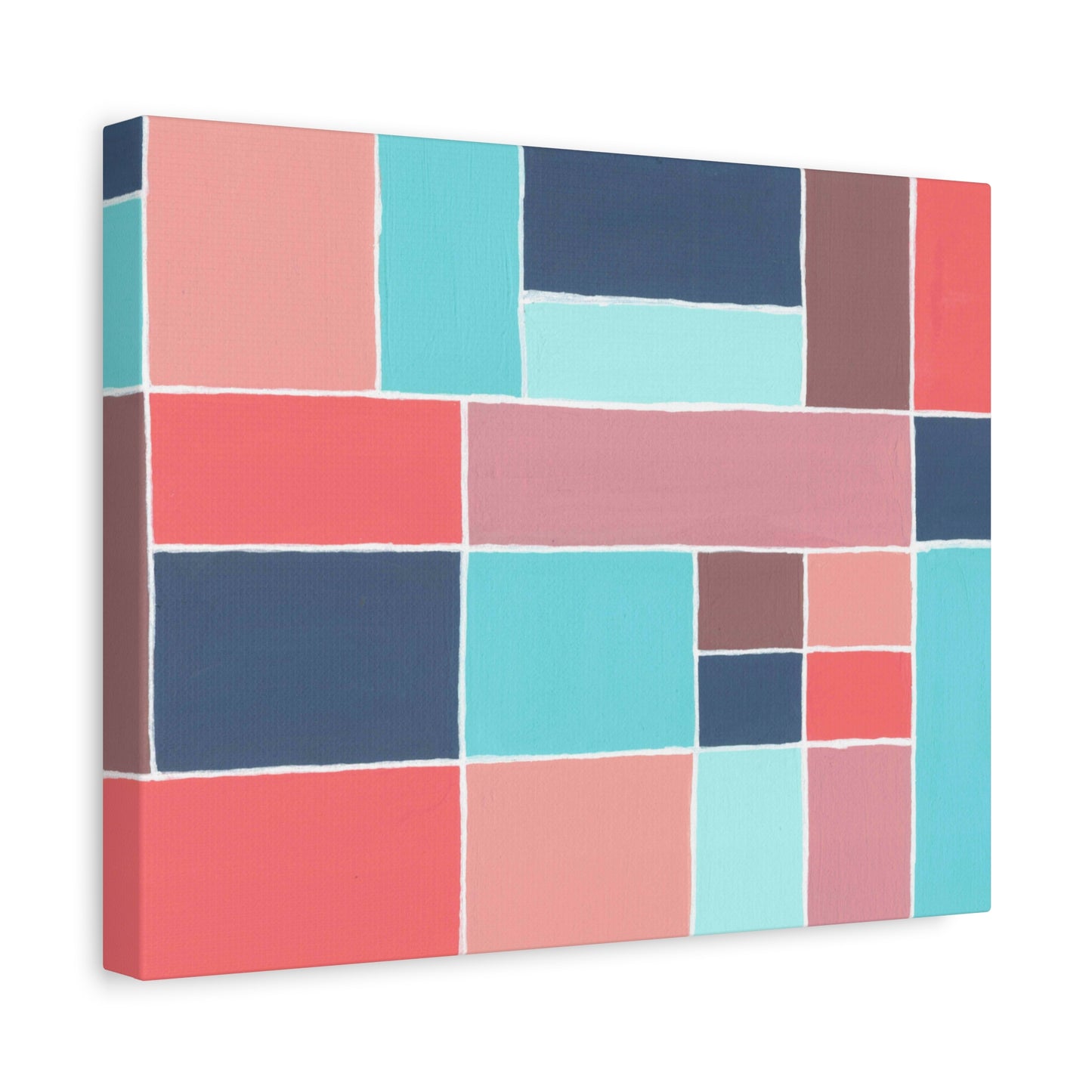 Compartments on Matte Canvas, Stretched, 1.25"