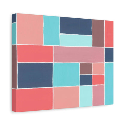 Compartments on Matte Canvas, Stretched, 1.25"