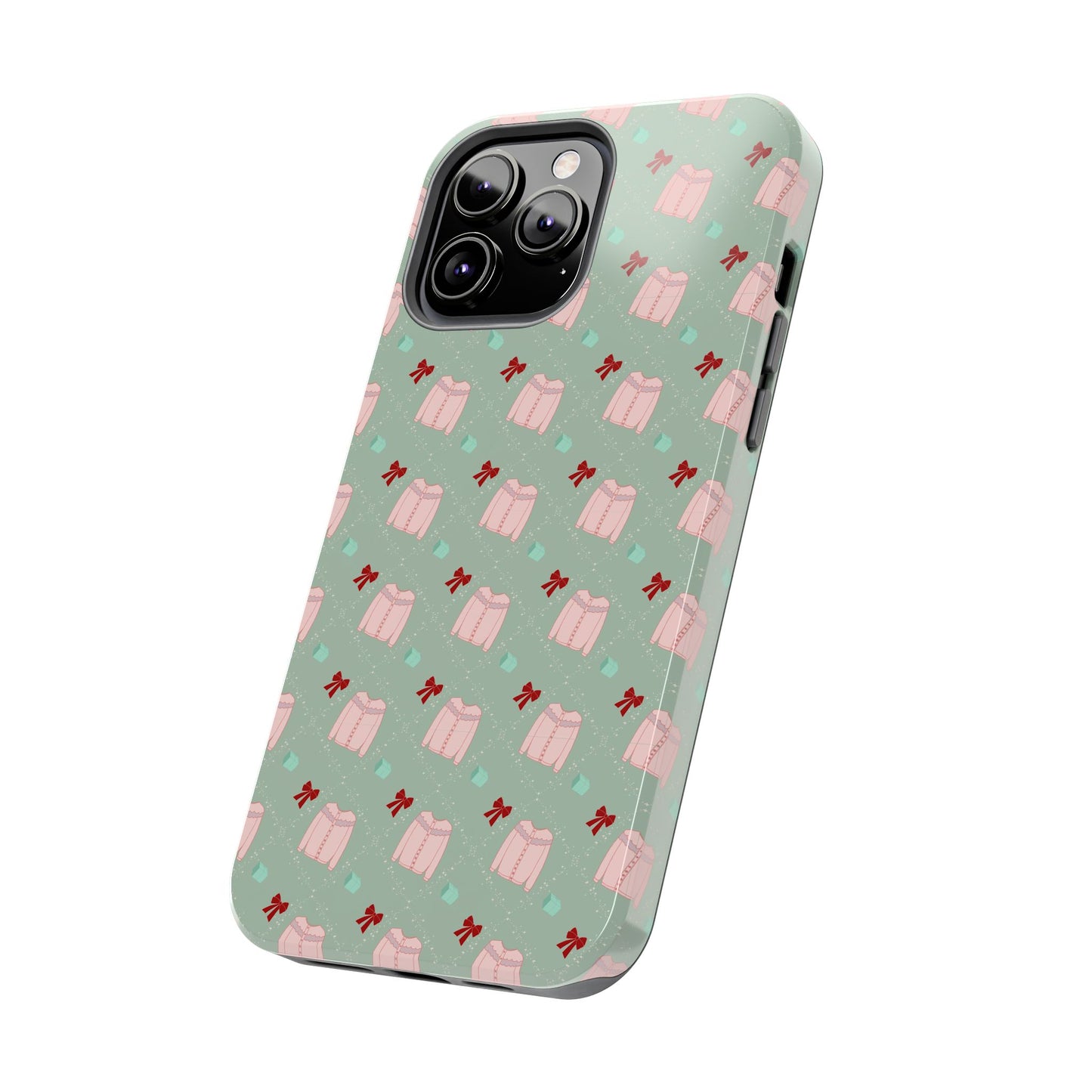 Tis The Sweater Season Green Tough Phone Case
