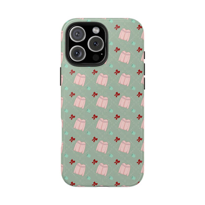 Tis The Sweater Season Green Tough Phone Case