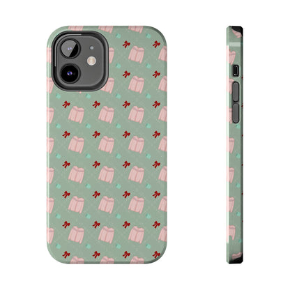 Tis The Sweater Season Green Tough Phone Case