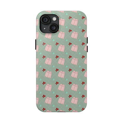 Tis The Sweater Season Green Tough Phone Case