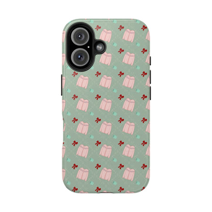 Tis The Sweater Season Green Tough Phone Case