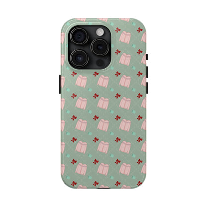 Tis The Sweater Season Green Tough Phone Case