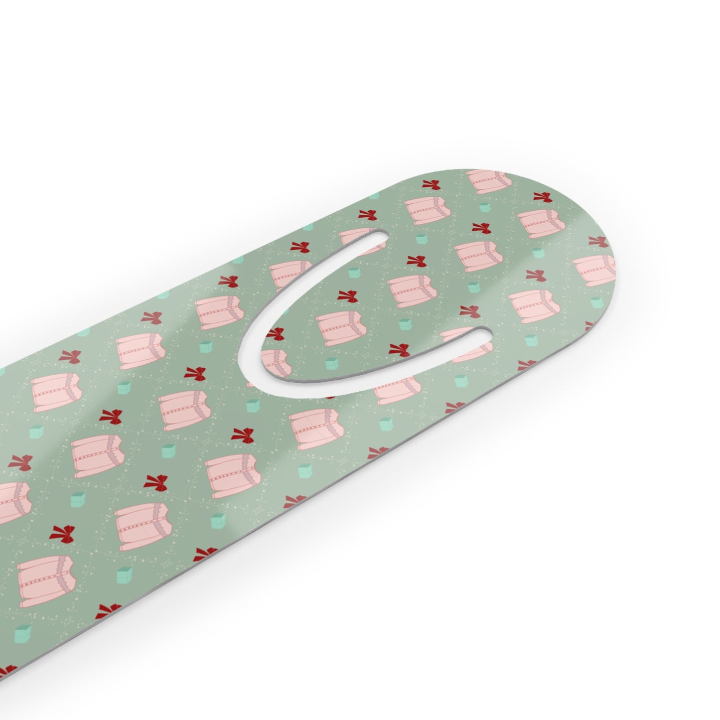 Tis The Sweater Season Green Bookmark