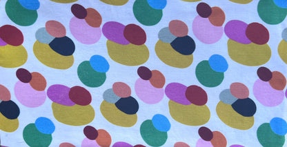 Polka Flat-Zip Pouches