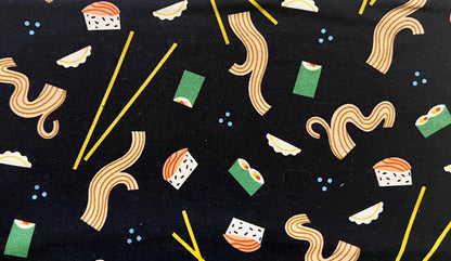 Sushi Flat-Zip Pouches